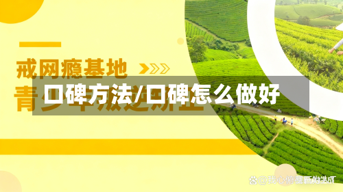 口碑方法/口碑怎么做好-第3张图片
