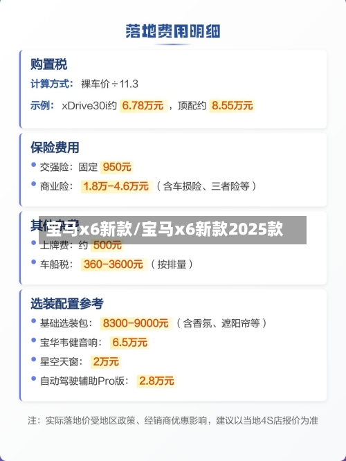 宝马x6新款/宝马x6新款2025款-第2张图片
