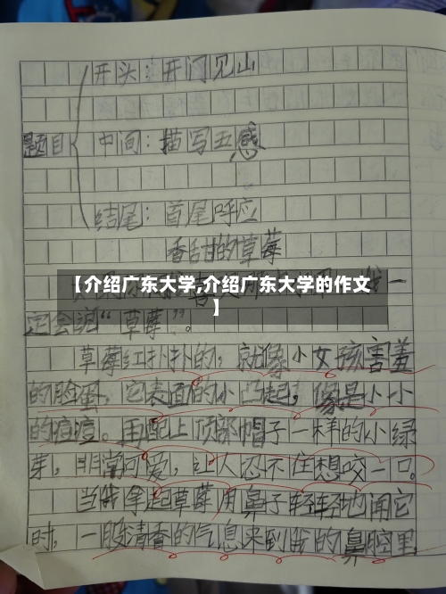【介绍广东大学,介绍广东大学的作文】