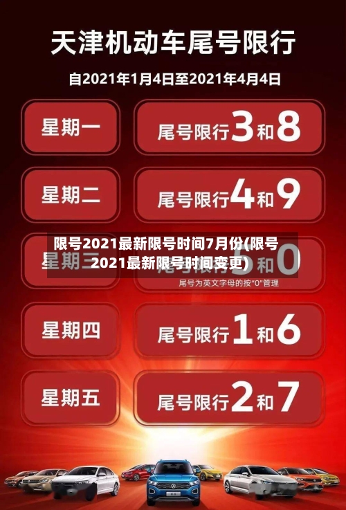 限号2021最新限号时间7月份(限号2021最新限号时间变更)-第3张图片