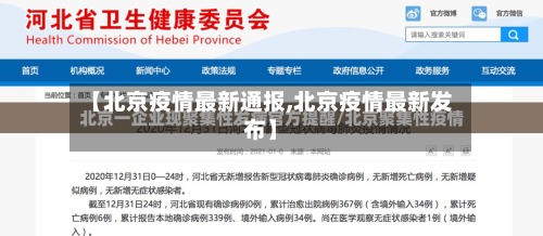 【北京疫情最新通报,北京疫情最新发布】-第2张图片