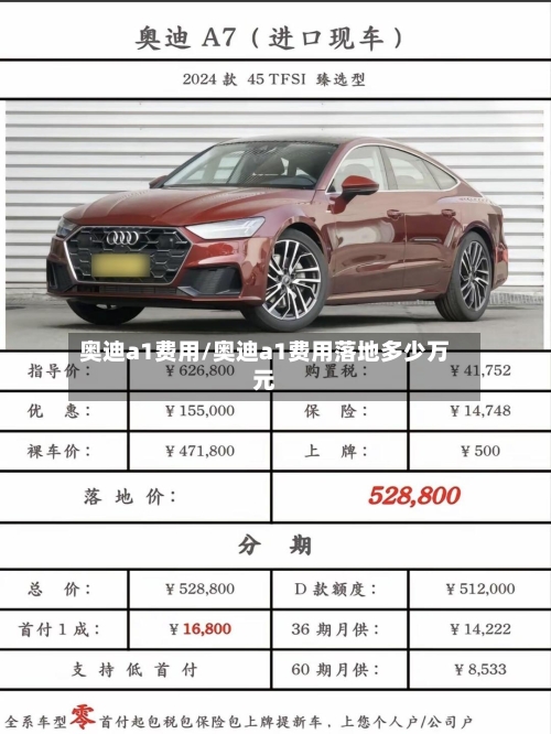 奥迪a1费用/奥迪a1费用落地多少万元