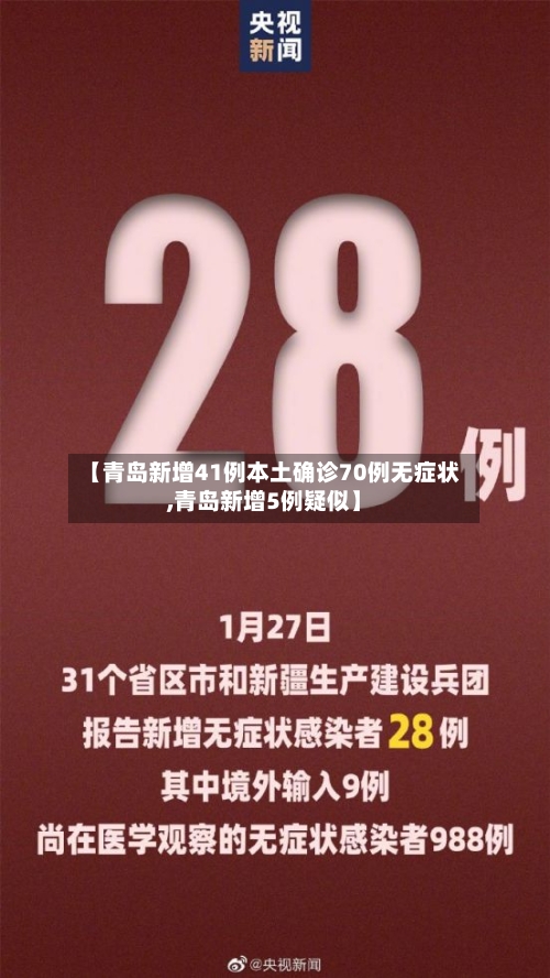 【青岛新增41例本土确诊70例无症状,青岛新增5例疑似】-第2张图片