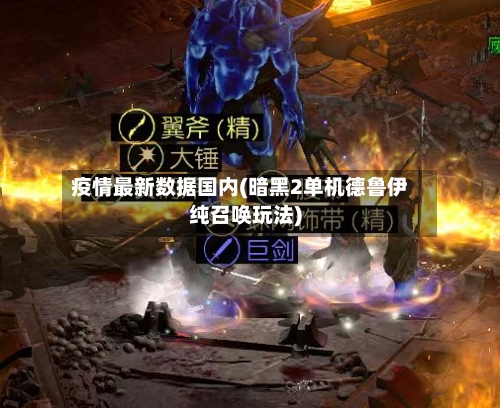 疫情最新数据国内(暗黑2单机德鲁伊纯召唤玩法)-第2张图片