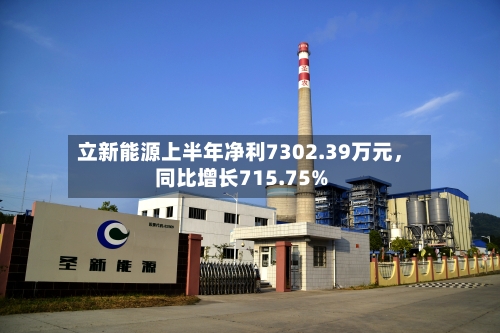 立新能源上半年净利7302.39万元	，同比增长715.75%-第1张图片