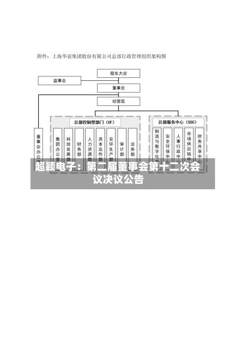 超颖电子：第二届董事会第十二次会议决议公告-第2张图片