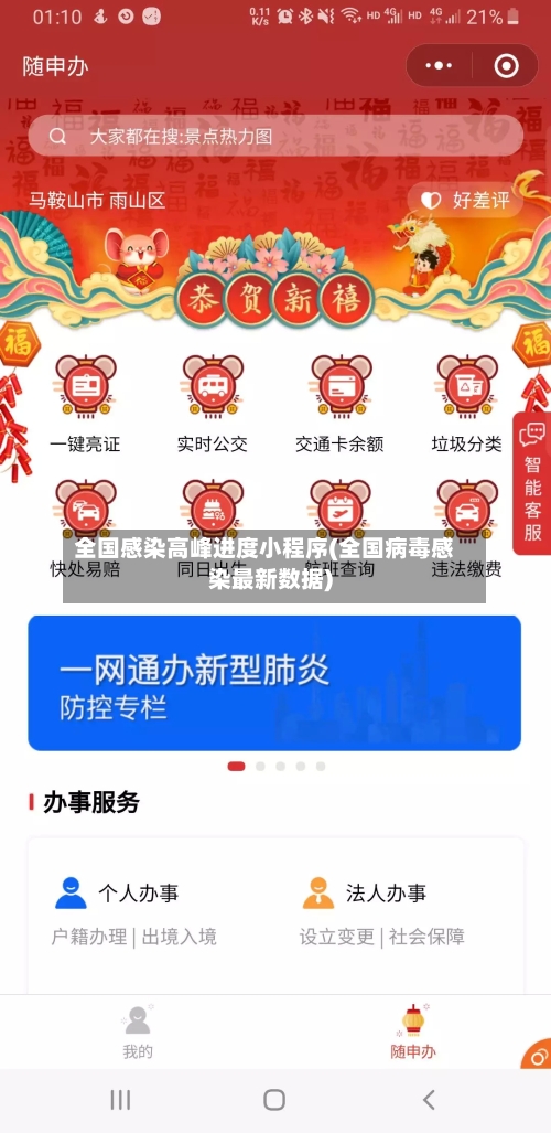 全国感染高峰进度小程序(全国病毒感染最新数据)