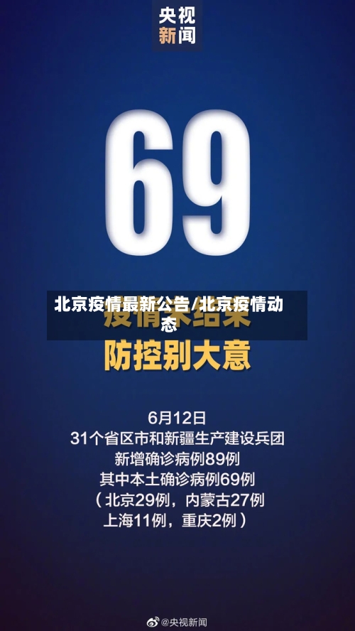 北京疫情最新公告/北京疫情动态