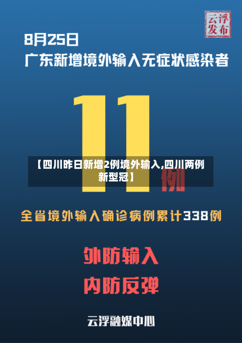 【四川昨日新增2例境外输入,四川两例新型冠】-第2张图片