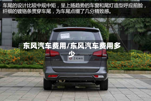 东风汽车费用/东风汽车费用多少-第2张图片