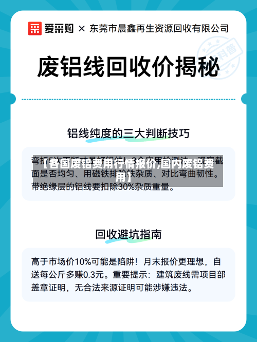 【各国废铝费用行情报价,国内废铝费用】