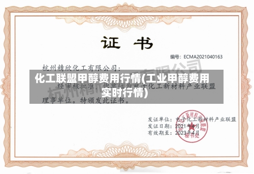 化工联盟甲醇费用行情(工业甲醇费用实时行情)-第2张图片