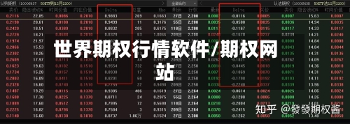 世界期权行情软件/期权网站-第2张图片