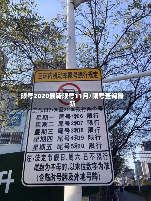 限号2020最新限号11月/限号查询最新