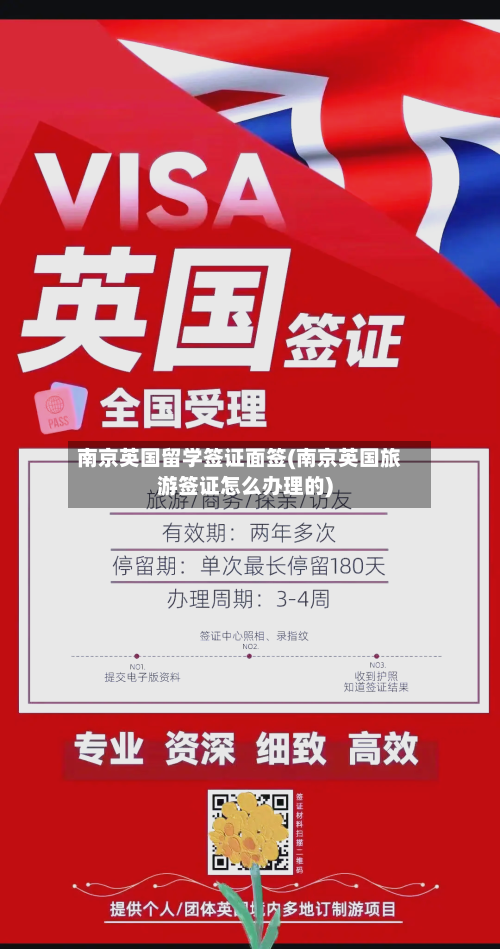 南京英国留学签证面签(南京英国旅游签证怎么办理的)