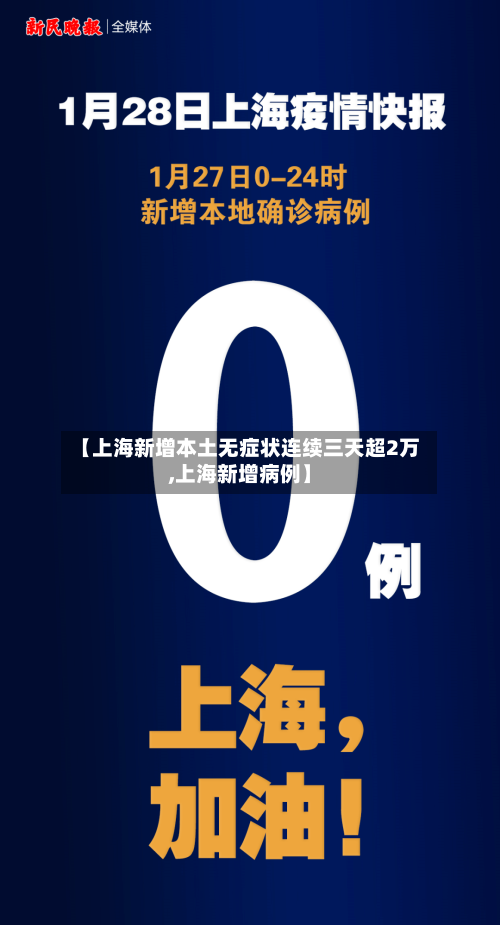 【上海新增本土无症状连续三天超2万,上海新增病例】-第3张图片