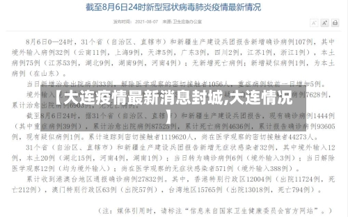 【大连疫情最新消息封城,大连情况】-第2张图片