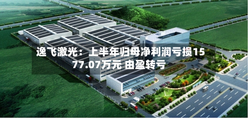 逸飞激光：上半年归母净利润亏损1577.07万元 由盈转亏-第3张图片