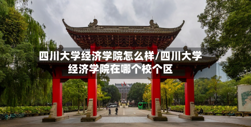 四川大学经济学院怎么样/四川大学经济学院在哪个校个区-第3张图片