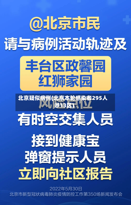 北京疑似病例(北京本轮感染者295人涉13区)