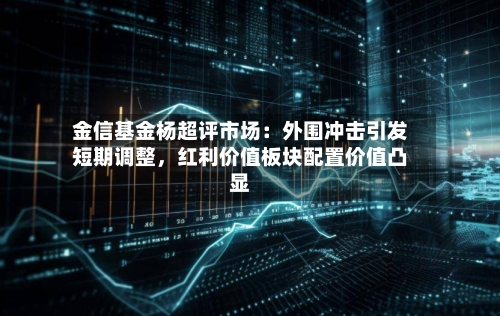 金信基金杨超评市场：外围冲击引发短期调整，红利价值板块配置价值凸显-第1张图片