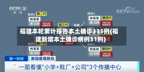 福建本轮累计报告本土确诊335例(福建新增本土确诊病例31例)-第3张图片