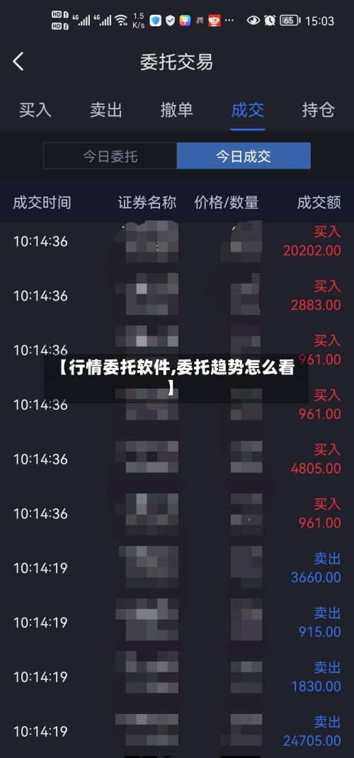 【行情委托软件,委托趋势怎么看】-第2张图片