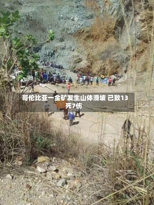 哥伦比亚一金矿发生山体滑坡 已致13死7伤