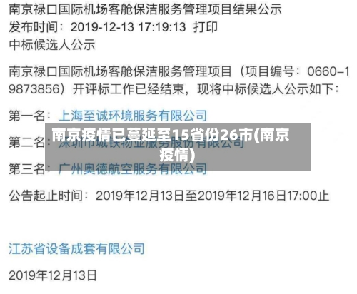 南京疫情已蔓延至15省份26市(南京 疫情)-第2张图片