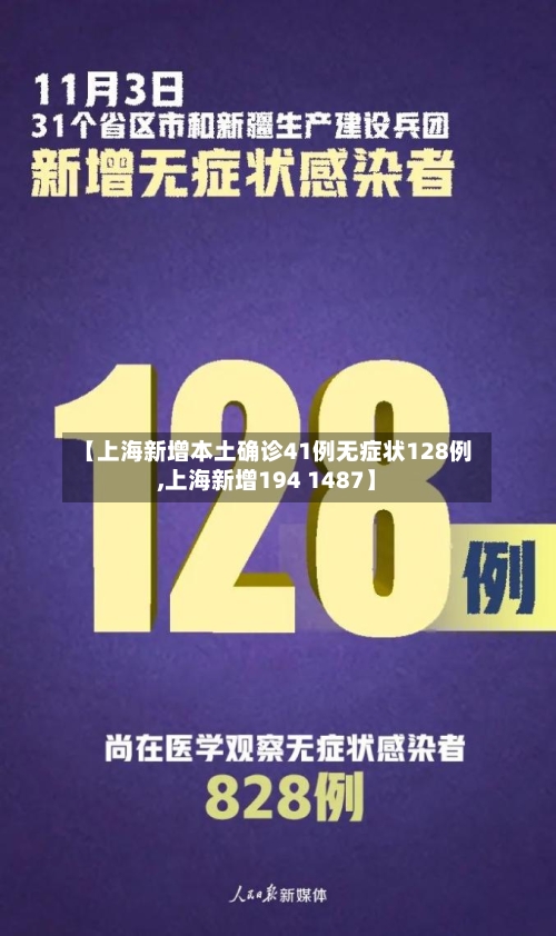 【上海新增本土确诊41例无症状128例,上海新增194 1487】-第2张图片